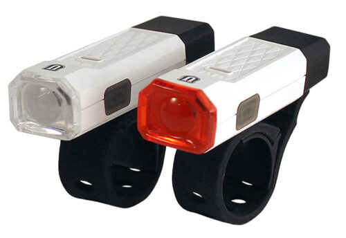 Fietslamp Kit USB Union 102 Li-ion Wit