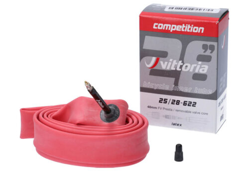 Vittoria Competition Latex Binnenband 700x25-28 - Rood