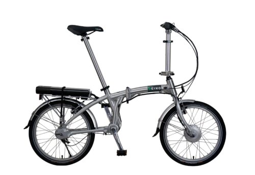 Beixo Elektrische Vouwfiets Compact met cardanas Zilver