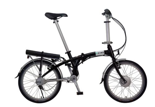 Beixo Elektrische Vouwfiets Compact met cardanas Zwart