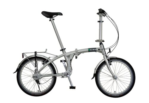 Beixo Vouwfiets Compact met cardanas Zilver