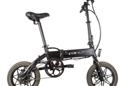 Bohlt elektrische vouwfiets R140 zwart