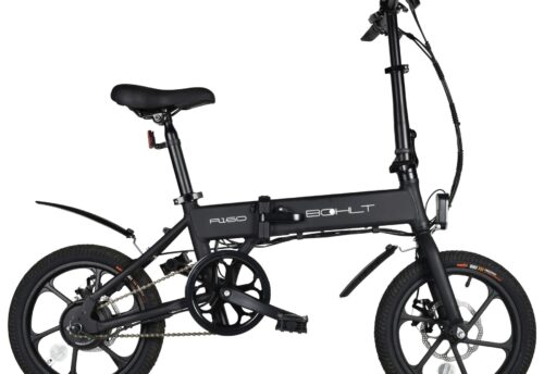 Bohlt elektrische vouwfiets R160 zwart