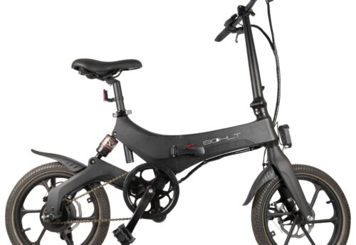 Bohlt elektrische vouwfiets X160 zwart