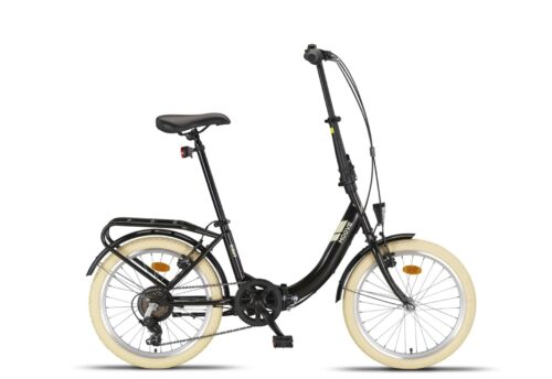 Pacto Eight Vouwfiets Zwart