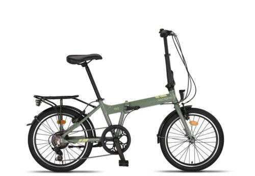 Pacto Five Vouwfiets Retro Groen
