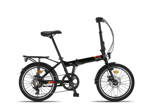 Pacto Four Vouwfiets Zwart