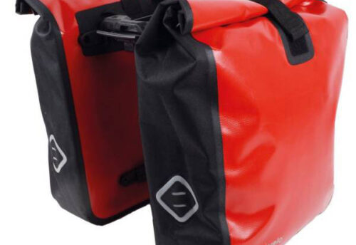 AtranVelo Enkele fietstassen Travel AVS 34L Rood/Zwart