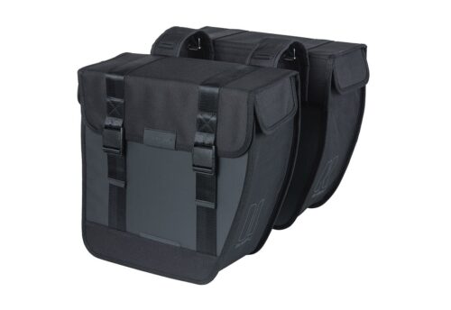 Basil Dubbele Fietstas Tour XL Waterproof 35L Zwart