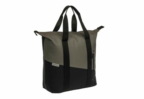 New Looxs Enkele fietstas Shopper Oslo Kota 24L Zwart/groen