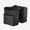 Racktime Dubbele fietstas Ture Carbon Black