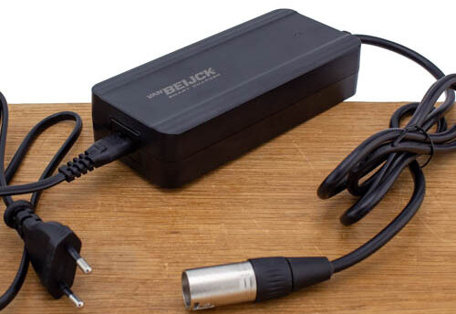 Fiets acculader 36V 2A - TranzX XLR 5-pins