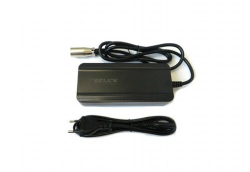 Fiets acculader 36V 2A - XLR 4-pins Neutrik