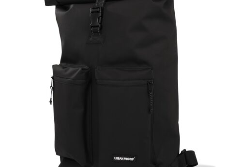Urban Proof Enkele fietstas en rugtas Rolltop Backpack Recycled 20L Zwart