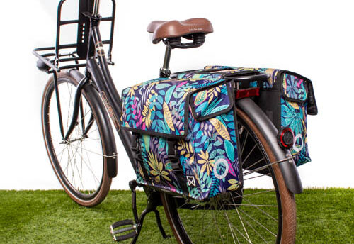 Willex Dubbele Fietstas City Forest 34L