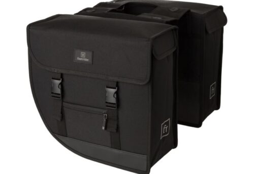 FastRider Dubbele fietstas Hybride 26L Zwart