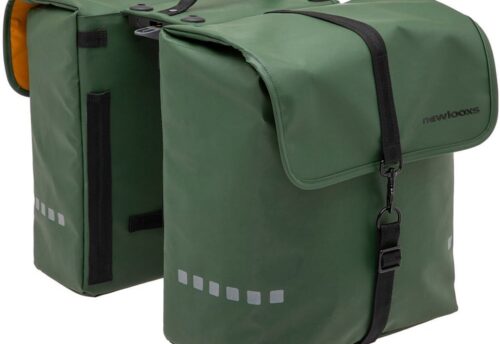 New Looxs Dubbele fietstas Odense Double Racktime 39L Green
