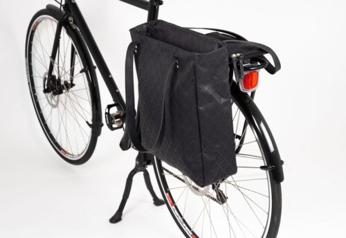 AtranVelo Enkele fietstas Bella Tote Bag AVS 13L Black Leaf