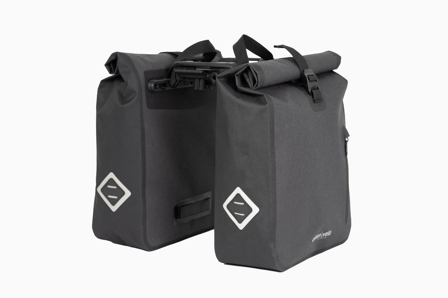 AtranVelo Enkele fietstassen Travel AVS 34L Grijs/Zwart AtranVelo Enkele fietstassen Travel AVS 34L Grijs/Zwart