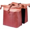 Basil Dubbele Fietstas Vive 28-35L Bordeaux/Roze