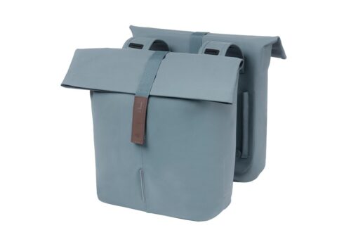Basil Dubbele fietstas City Graphite Blue 32L