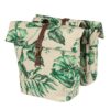 Basil Dubbele fietstas Ever-Green Sandshell Beige 32L