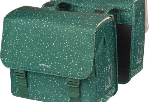 Basil Dubbele fietstas Flair 35L Groen
