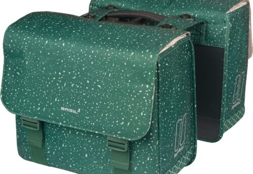 Basil Dubbele fietstas Flair MIK 2.0 35L Groen