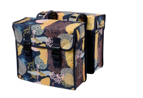 Basil Dubbele fietstas Mara XL Reef 35L Night Blue