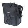 Basil Enkele Fietstas Navigator Waterproof M MIK Hooks 14L Zwart