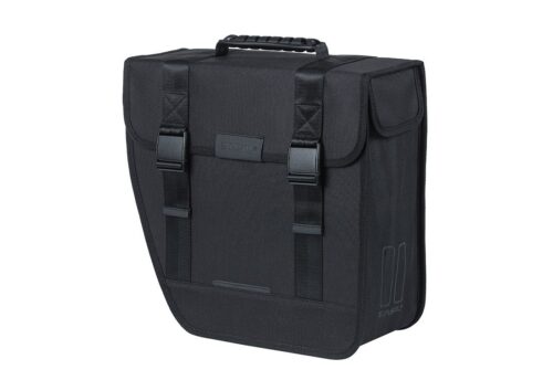 Basil Enkele Fietstas Tour  14L Zwart - Links