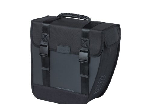 Basil Enkele Fietstas Tour Waterproof 14L Zwart - Rechts