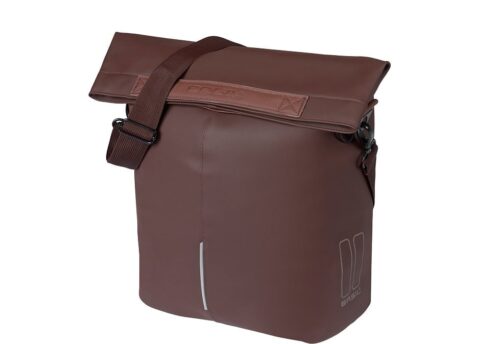 Basil Enkele fietstas City Shopper Roasted Brown 16L