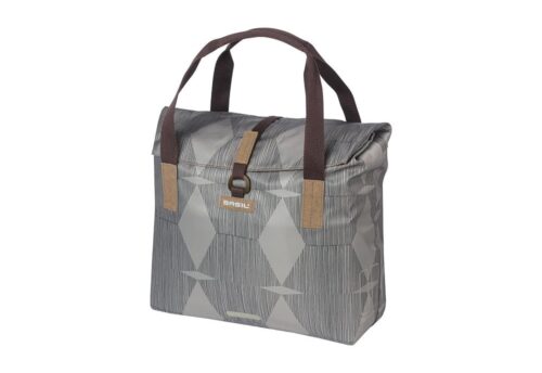 Basil Enkele fietstas Elegance Shopper 20-26L Chateau Taupe
