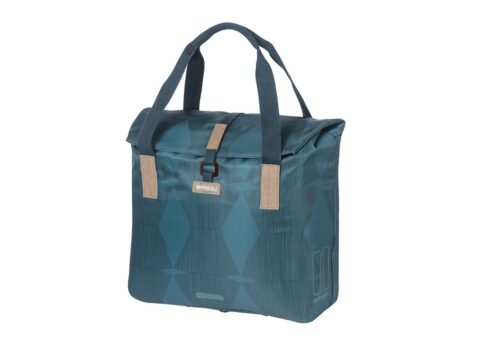 Basil Enkele fietstas Elegance Shopper 20-26L Estate Blue