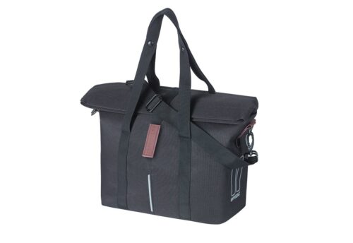 Basil Fietshandtas City KF-haken 8-11L Zwart