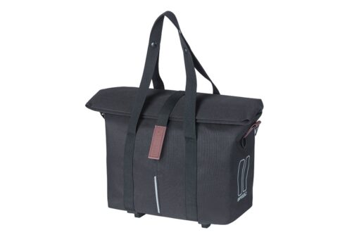 Basil Fietshandtas City MIK-KF-haken 8-11L Zwart