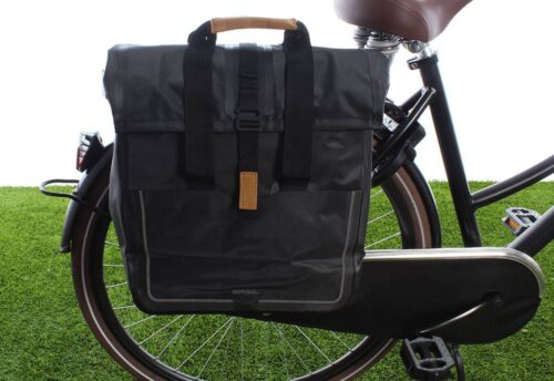 Basil Urban Dry Shopper Matzwart 20L