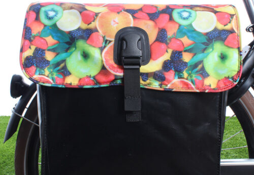 Beck Dubbele fietstas 35L Small Fruit