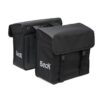 Beck Dubbele fietstas Canvas Small 30L Zwart