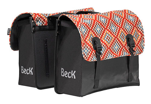 Beck Dubbele fietstas Classic Inca 46L