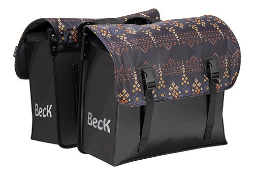 Beck Dubbele fietstas Classic Indo 46L