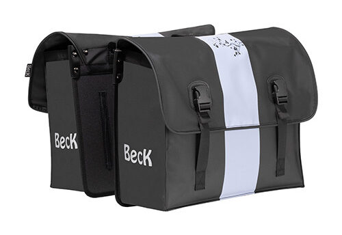 Beck Dubbele fietstas Classic Pastel Lilac 46L