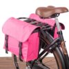 Beck Dubbele fietstas Mini Bisonyl Pink