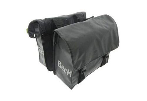 Beck Dubbele fietstas Mini Matte Black