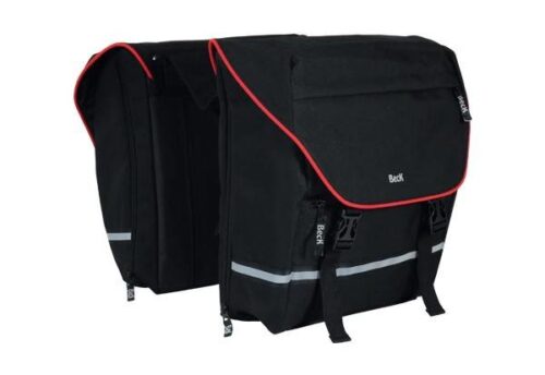 Beck Dubbele fietstas SPRTV MIK Rode Bies