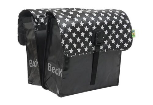 Beck Dubbele fietstas Small 30L Stars