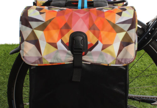 Beck Dubbele fietstas Small 35L Tiger