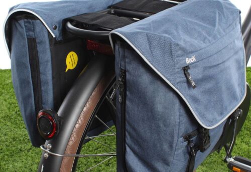 Beck Dubbele fietstas Sporty 30L Blauw