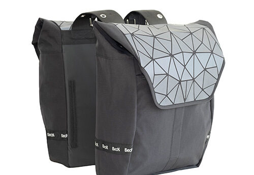 Beck Dubbele fietstas Ultra 32L Black